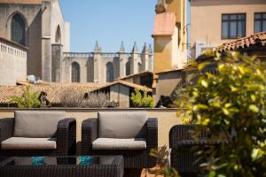 Posezení v ubytování Hotel Històric