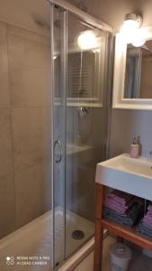 Koupelna v ubytování B&B La casina di Iris