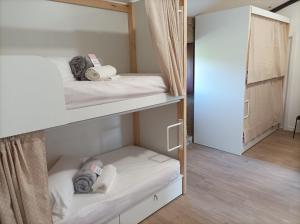 Albergue Aldea da Pedreira客房内的一张或多张床位