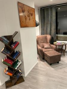Posezení v ubytování Ferienhaus-Weitsicht