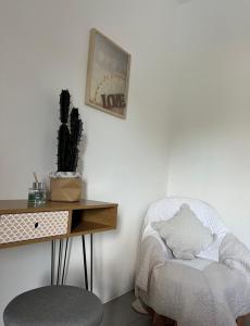 Postel nebo postele na pokoji v ubytování Villa Made