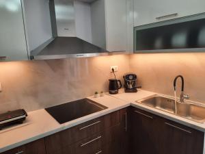 Kuchyňa alebo kuchynka v ubytovaní SummerSense Apartment