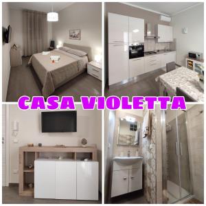 Posteľ alebo postele v izbe v ubytovaní Casa Violetta