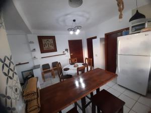 Kuchyň nebo kuchyňský kout v ubytování bel appart refait à neuf sur Tamouda Bay Tétouan