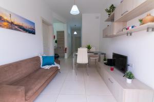 Istumisnurk majutusasutuses Seaside Cosy Maisonette @ Marsaskala - 2 mins walk from sea