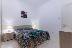 Voodi või voodid majutusasutuse Seaside Cosy Maisonette @ Marsaskala - 2 mins walk from sea toas