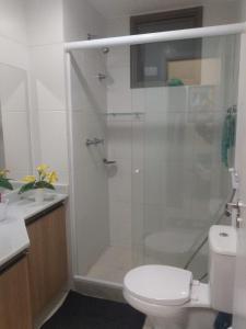 Bathroom sa Loft Condado em Sahy - Mangaratiba