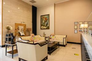 Posezení v ubytování Le Charmé Suites - Subic