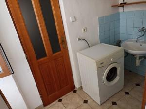 Koupelna v ubytování Apartmány Plavsko