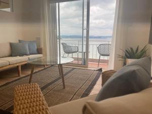 A seating area at Oktheway Perbes Beach 2