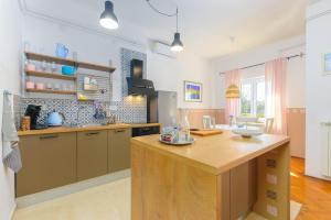 Kuchnia lub aneks kuchenny w obiekcie Apartment Macan, beautiful green oasis