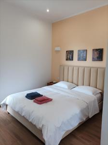Postel nebo postele na pokoji v ubytování sofia's cozy rooms
