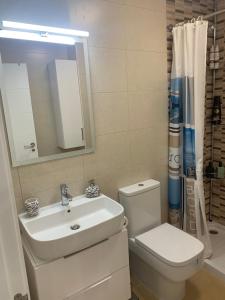 Koupelna v ubytování Apartamento de Ensueño