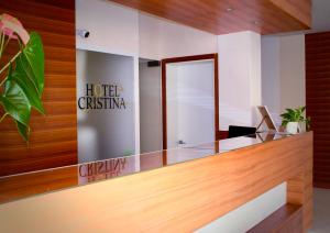 Vstupní hala nebo recepce v ubytování Hotel Cristina