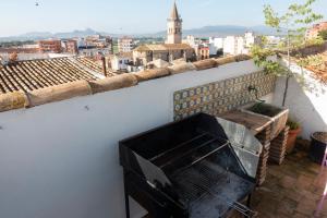 A balcony or terrace at la Alhábega