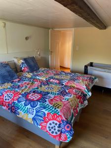 Ein Bett oder Betten in einem Zimmer der Unterkunft En mode Pause