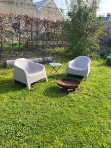 Ein Garten an der Unterkunft En mode Pause