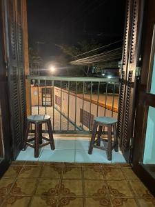 Μπαλκόνι ή βεράντα στο Condomínio - Praia Grande - Ubatuba/SP