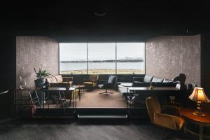 Posezení v ubytování Hotel Kriunes