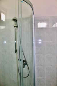 Koupelna v ubytování Hotel Cristina