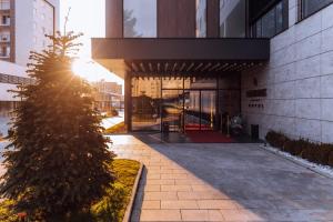 Budova, kde se hotel nachází