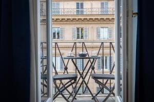 A balcony or terrace at Suite della Pigna