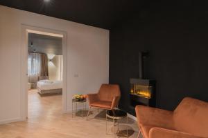 Posteľ alebo postele v izbe v ubytovaní Brera Luxury Apartment near Duomo With Wifi
