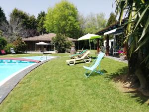 Swimmingpoolen hos eller tæt på Casa da Boavista