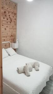 Posteľ alebo postele v izbe v ubytovaní Apartamento Blue Ice