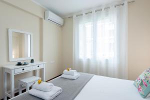 Postel nebo postele na pokoji v ubytování KS APARTMENT