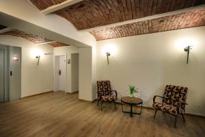 Apartmány Tatra的休息区