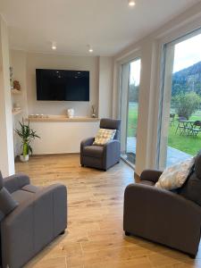 Posezení v ubytování Hotel Rosengarten