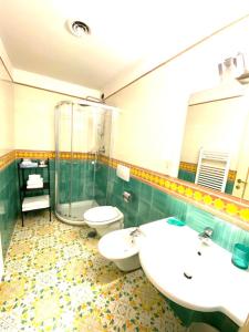 Koupelna v ubytování Da Salvatore B&B