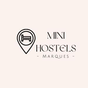 リスボンにあるMarques Mini Hostelの心銃の入院ロゴ