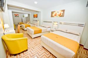 Postel nebo postele na pokoji v ubytování Mercé Hotel + 37 fotografií