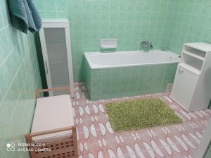 Koupelna v ubytování Ubytování v soukromí u Jarušky na Moravě