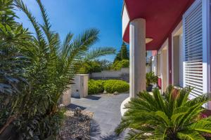 Zahrada ubytování Villa M
