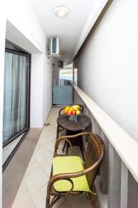 Kuchyň nebo kuchyňský kout v ubytování Apartment Studio Premier