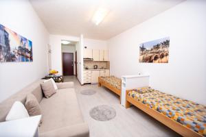 Postel nebo postele na pokoji v ubytování Apartment Studio Premier