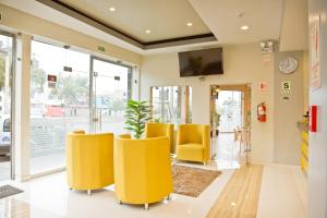 Posezení v ubytování Mercé Hotel