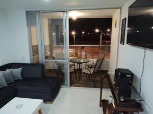 Posezení v ubytování CONDOMINIO PEÑA AZUL LA MORADA