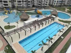 Bazén v ubytování CONDOMINIO PEÑA AZUL LA MORADA nebo v jeho okolí