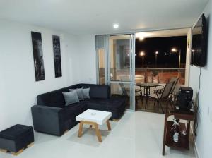 Posezení v ubytování CONDOMINIO PEÑA AZUL LA MORADA