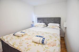 Posteľ alebo postele v izbe v ubytovaní Mobile home Dandelion