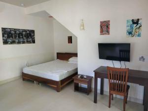 Giường trong phòng chung tại Nguyen Duy homestay