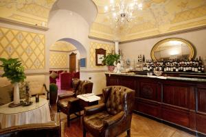 Posezení v ubytování Hotel Villa Beccaris