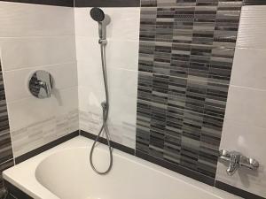 A bathroom at Family Wellness Apartman