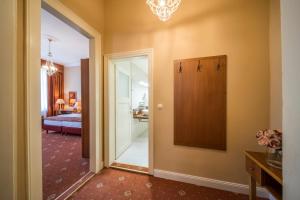 Łóżko lub łóżka w pokoju w obiekcie Spa Resort PAWLIK-AQUAFORUM