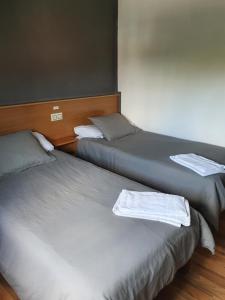 Postel nebo postele na pokoji v ubytování A Concha