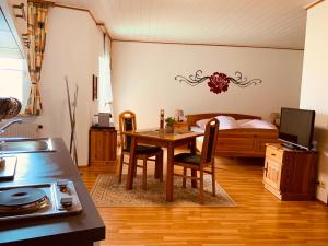 Posezení v ubytování Motel Brunner Apartments & Zimmer